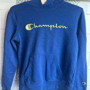 Champion Royal Blue Athletic Hoodie